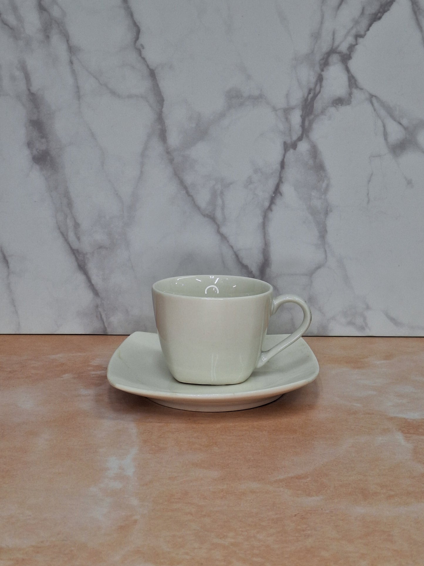 Set de 6 Tazas con 6 Pailas