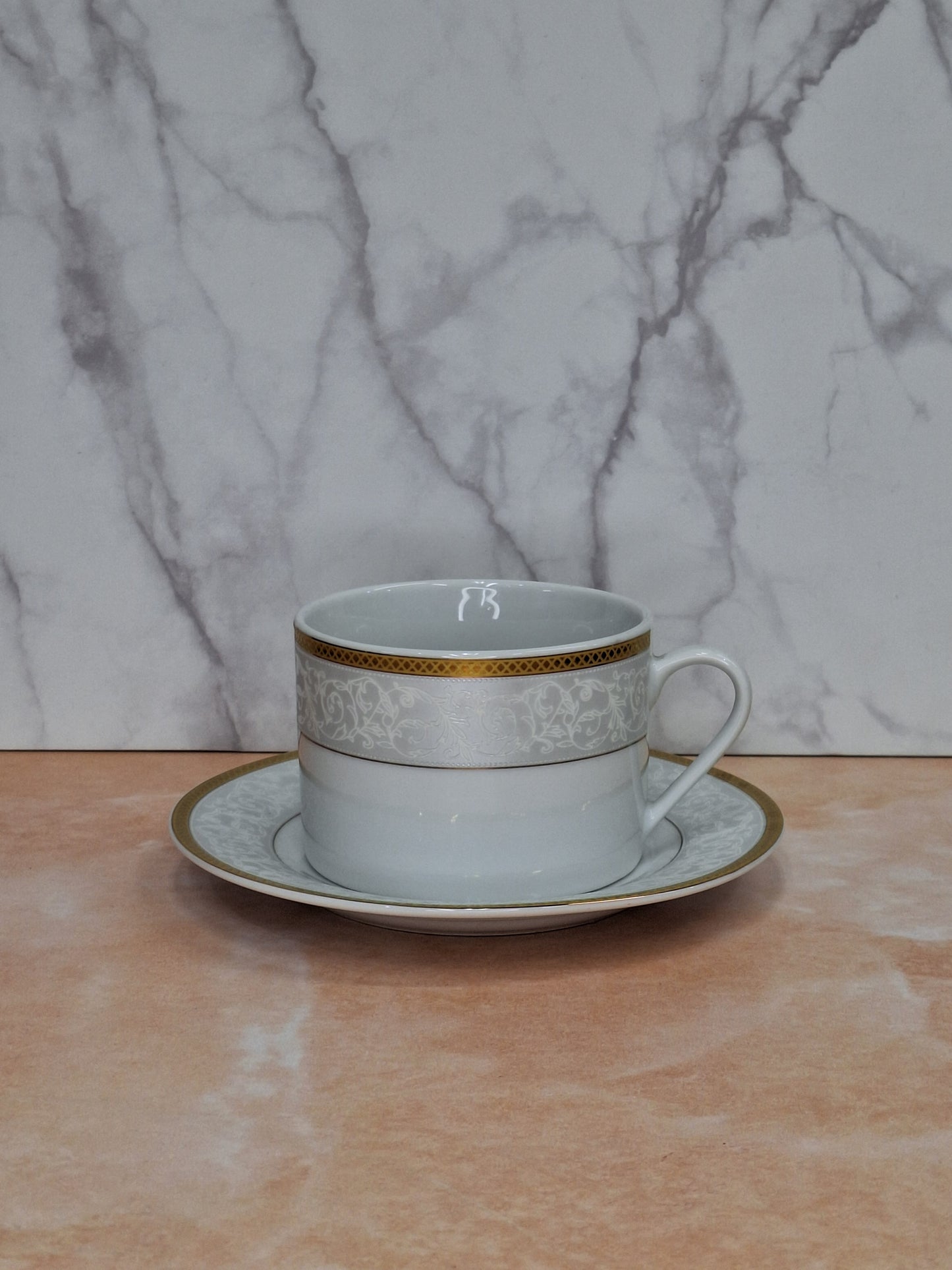 Set de 6 Tazas con 6 Pailas
