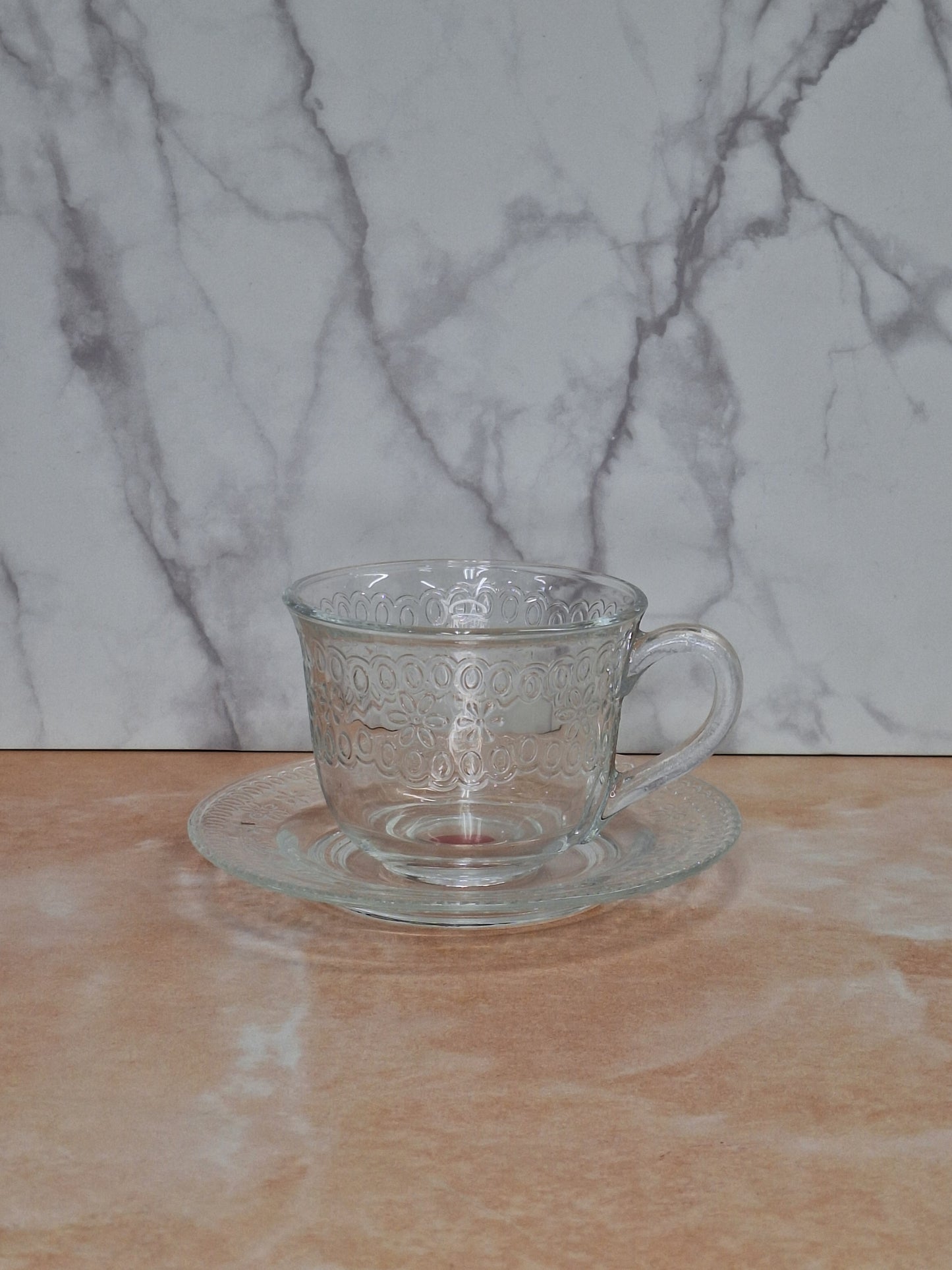 Set de 6 Tazas con 6 Pailas