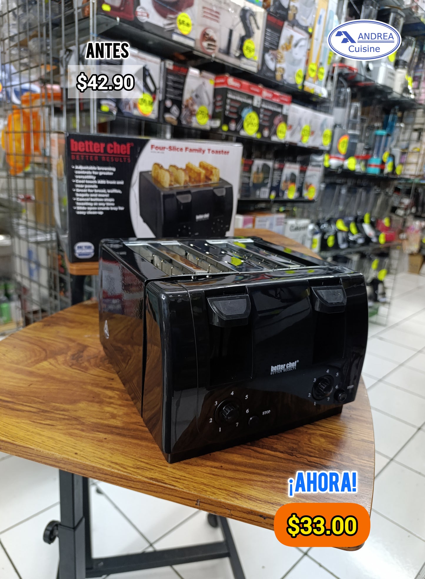 Tostador de 4 Rebanadas