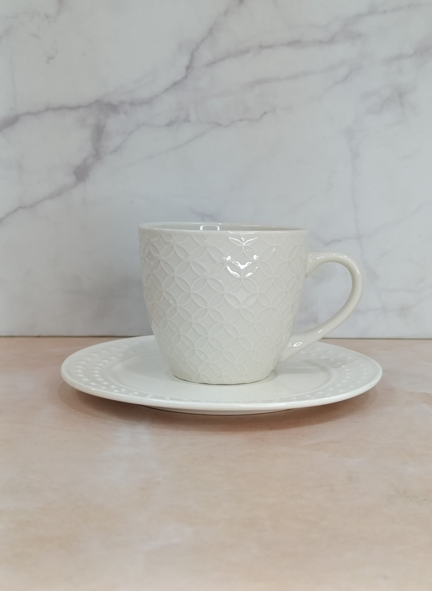 Set de 6 Tazas con 6 Pailas