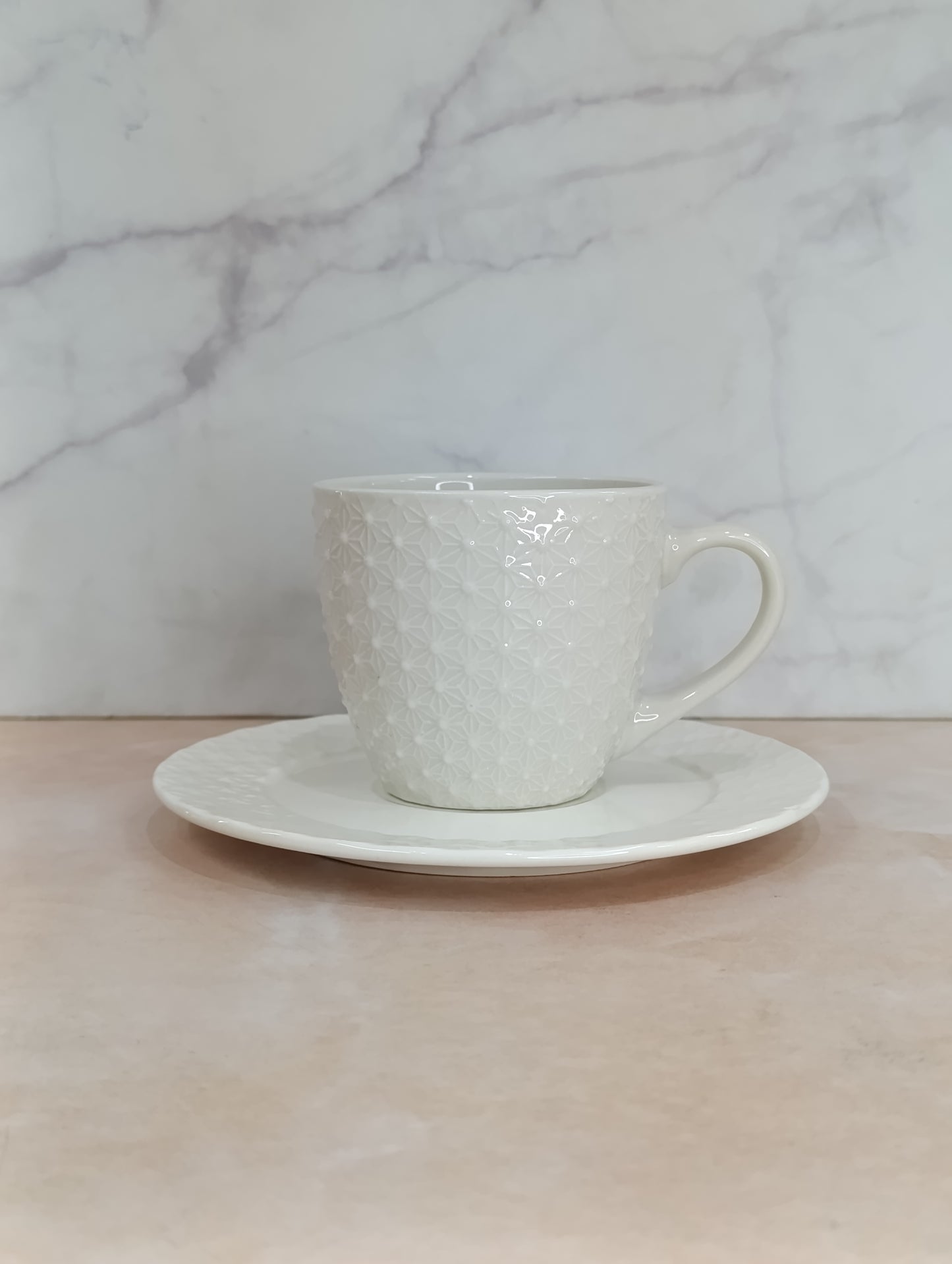 Set de 6 Tazas con 6 Pailas