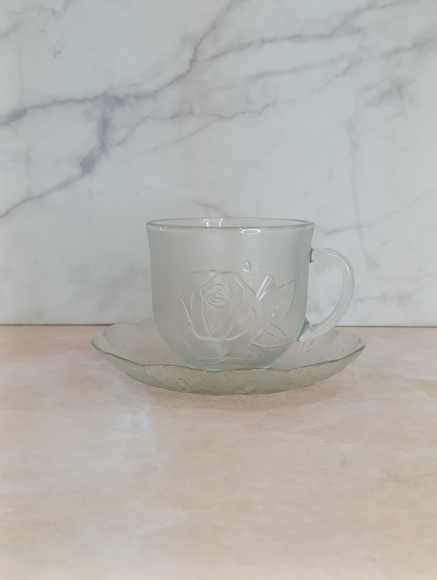 Set de 6 Tazas con 6 Pailas