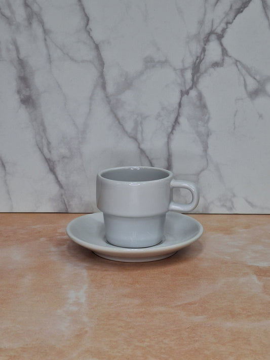 Set de 12 Tazas con 12 Pailas