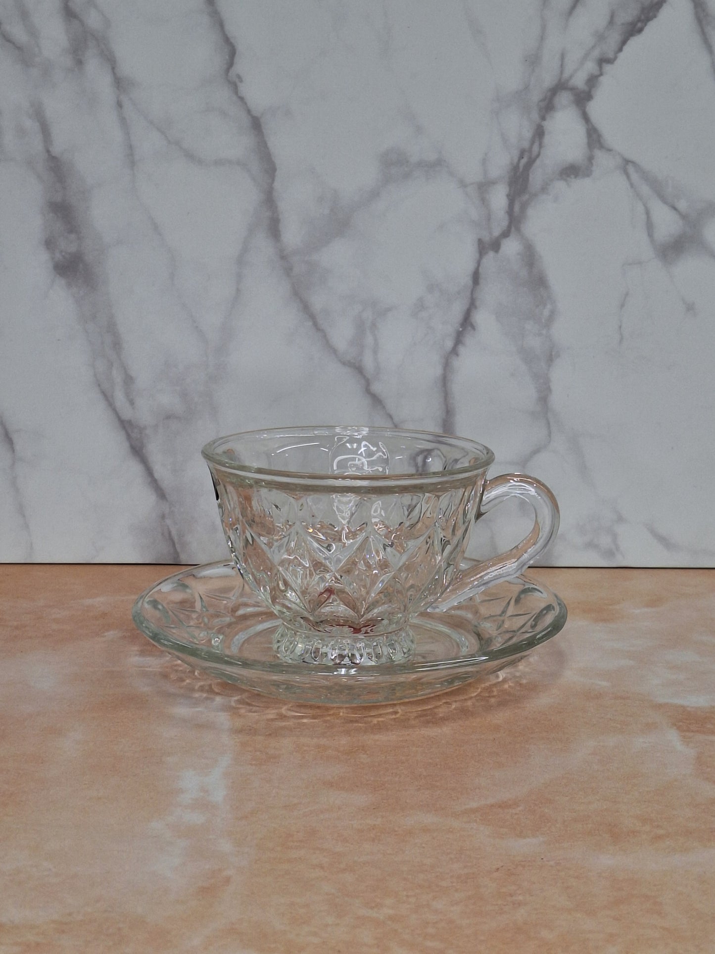 Set de 6 Tazas con 6 Pailas