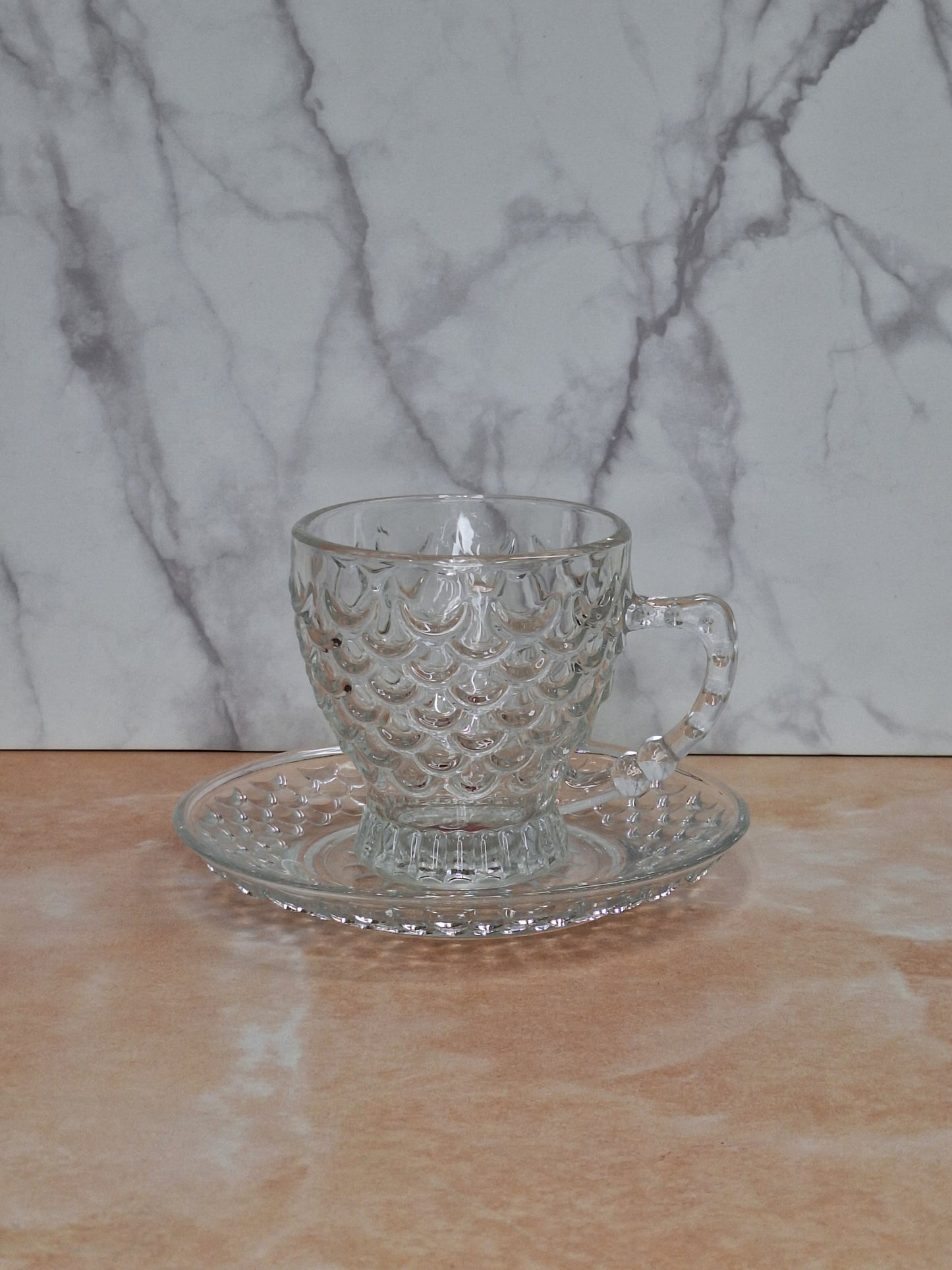Set de 6 Tazas con 6 Pailas