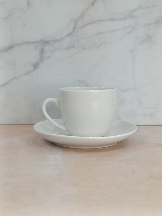 Set de 6 Tazas con 6 Pailas