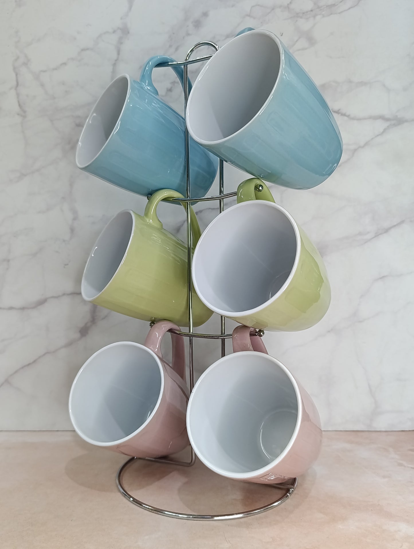 Set de 6 Tazas con Organizador