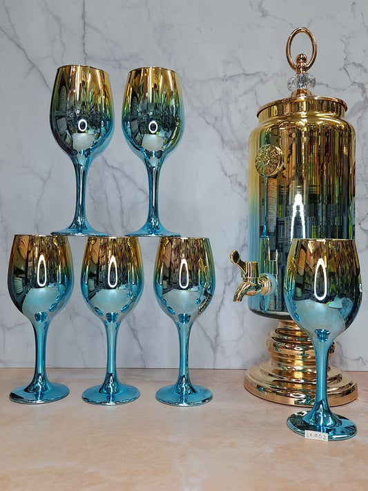 Set de 6 Copas con Dispensador