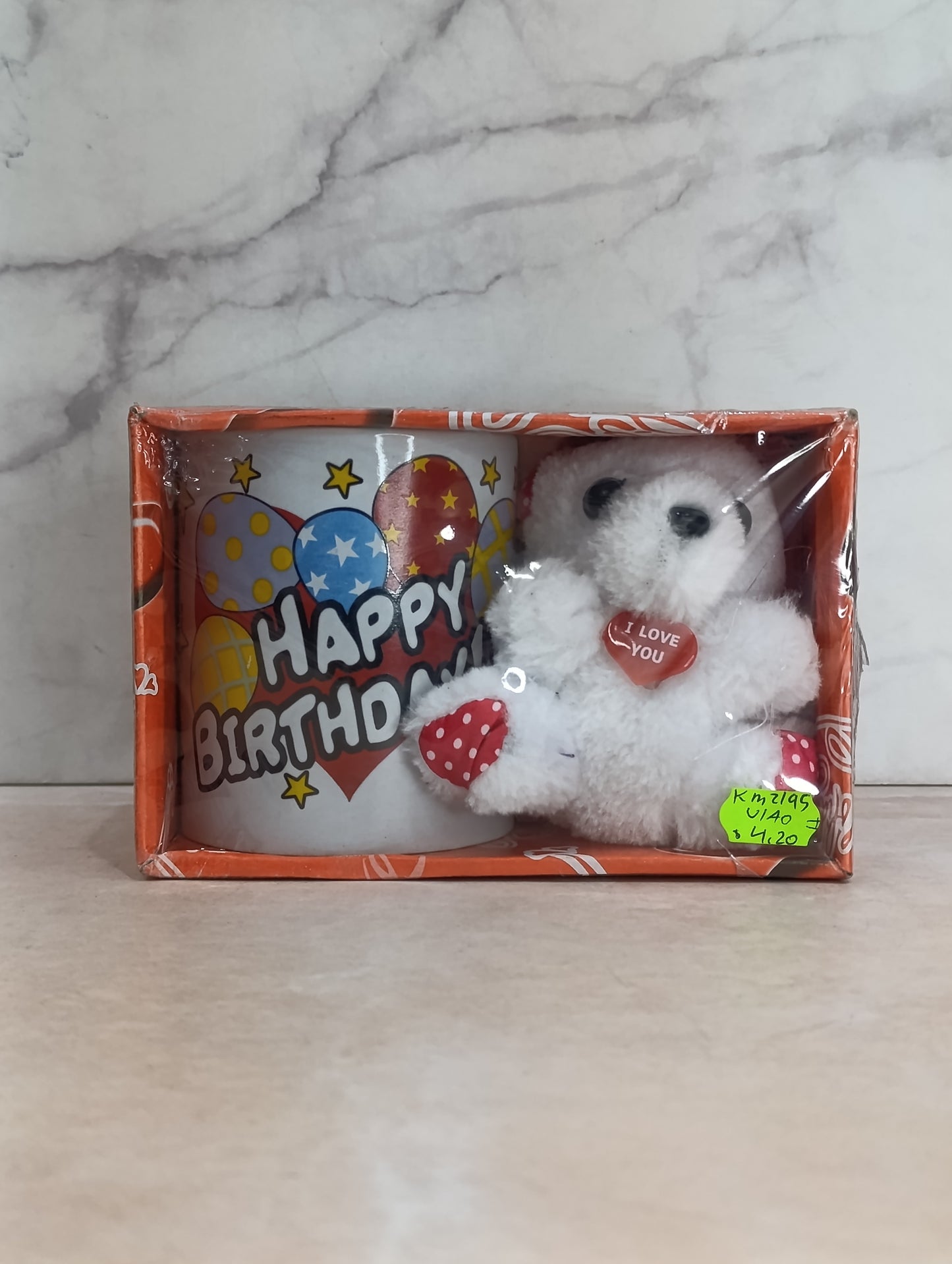 Taza con Peluche