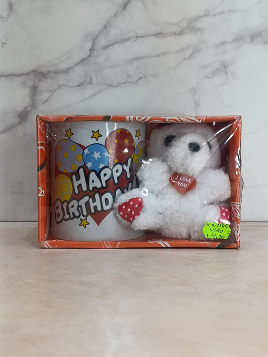 Taza con Peluche