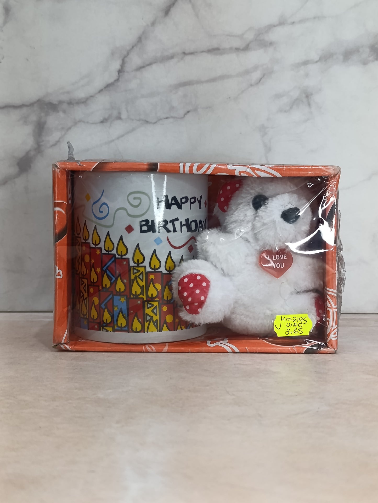 Taza con Peluche