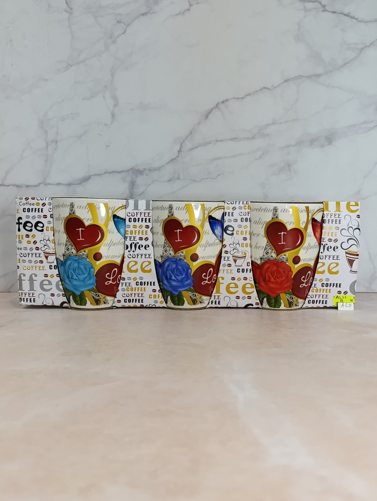 Set de 3 Tazas