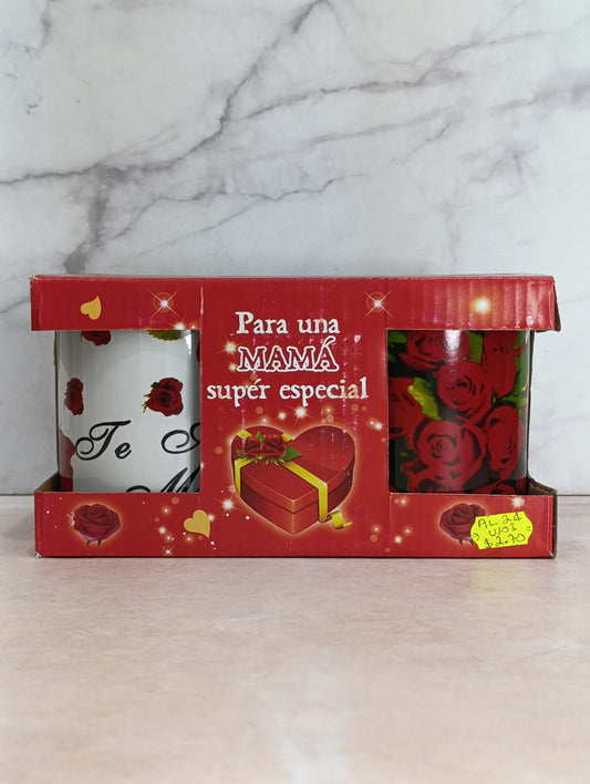 Set de 2 Tazas