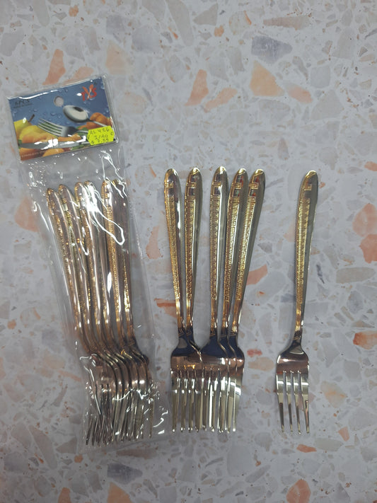 Tenedor de acero inoxidable