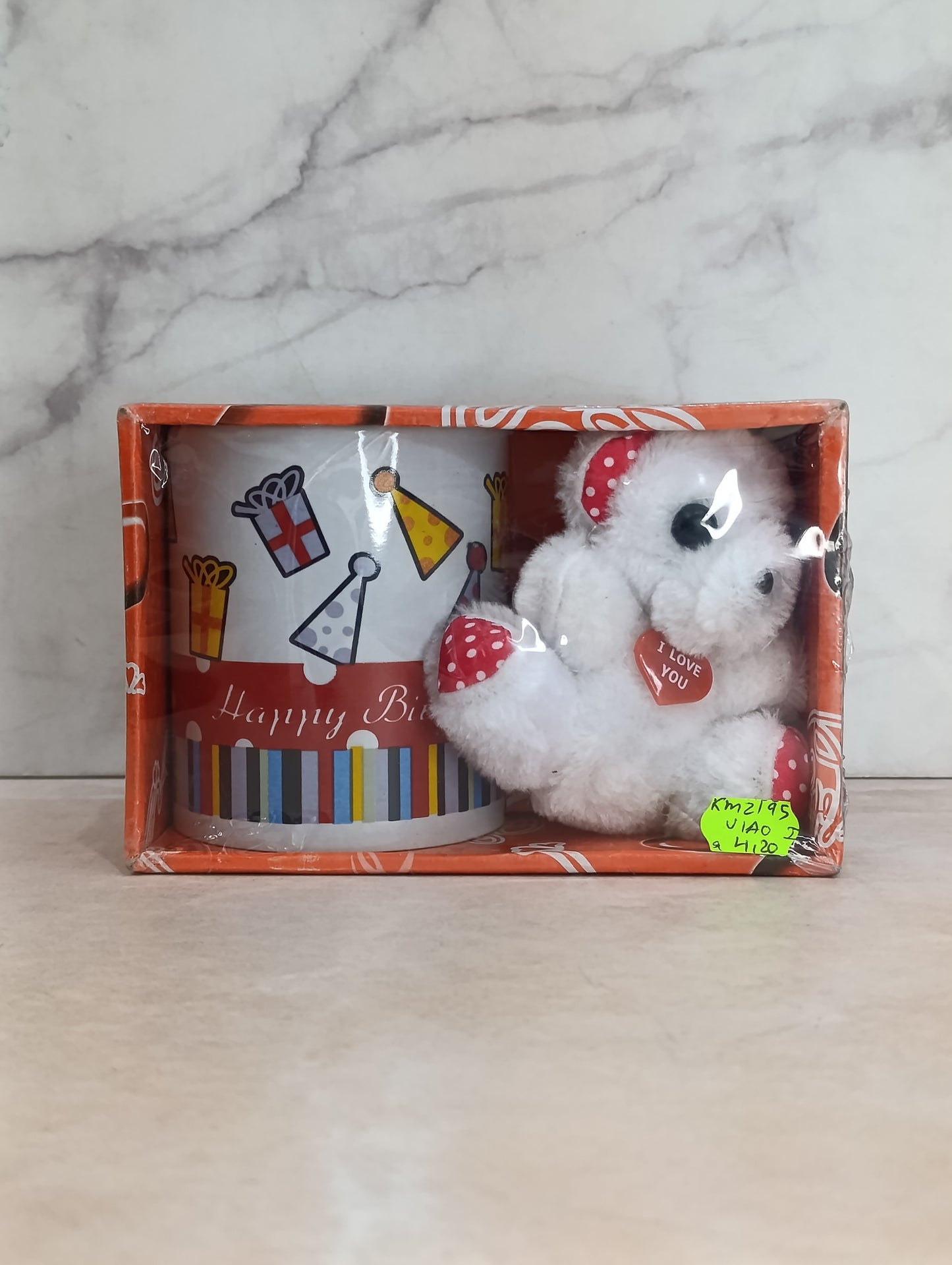 Taza con Peluche